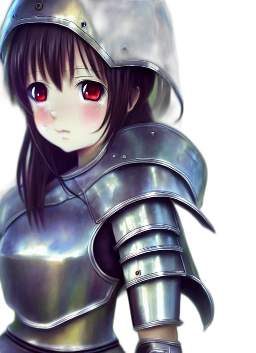 robot, sword, weapon, face, anime, fantasy art, photorealistic, pixel art transparent PNG cut-out