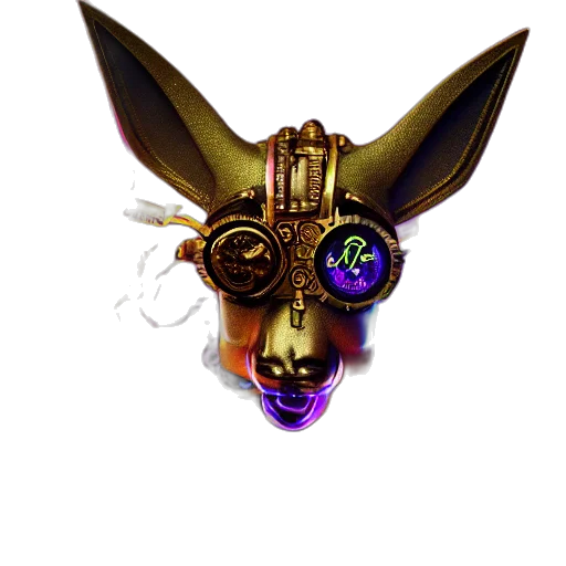 mask, jewelry, staff, crown transparent PNG cut-out
