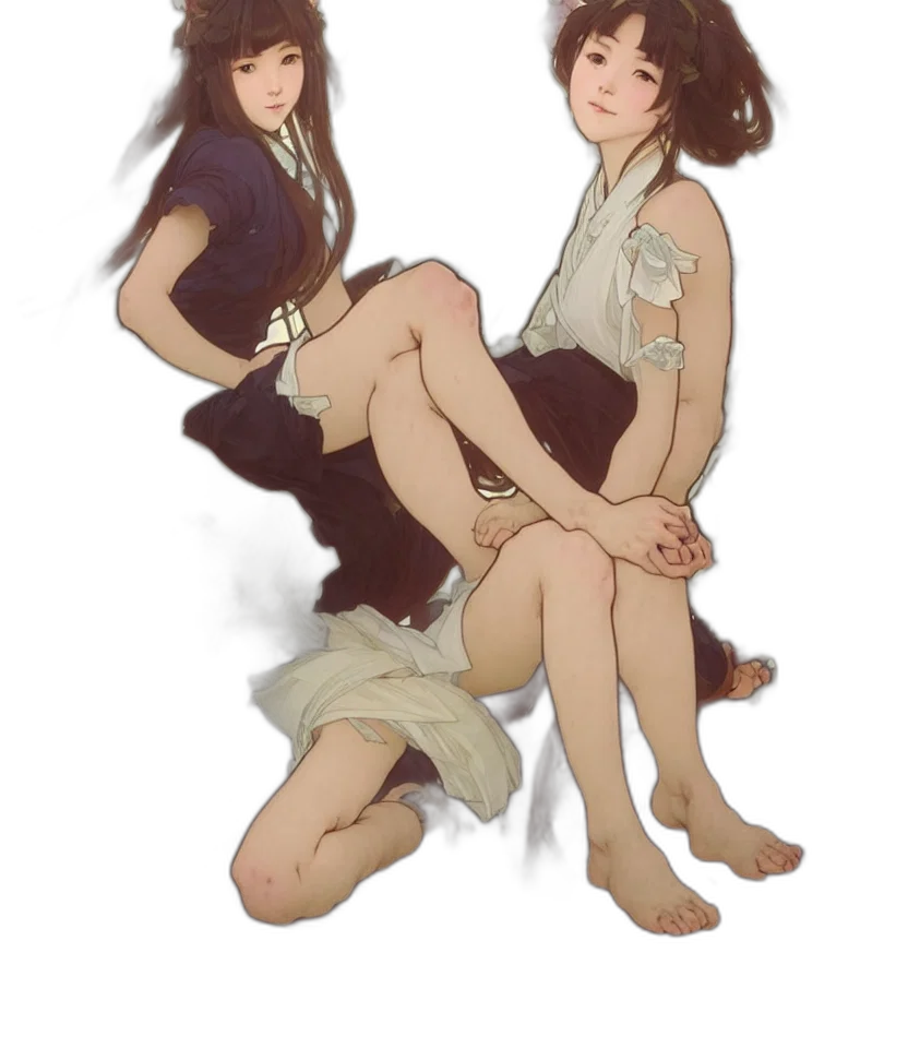 dress, staff, concept art, anime transparent PNG cut-out