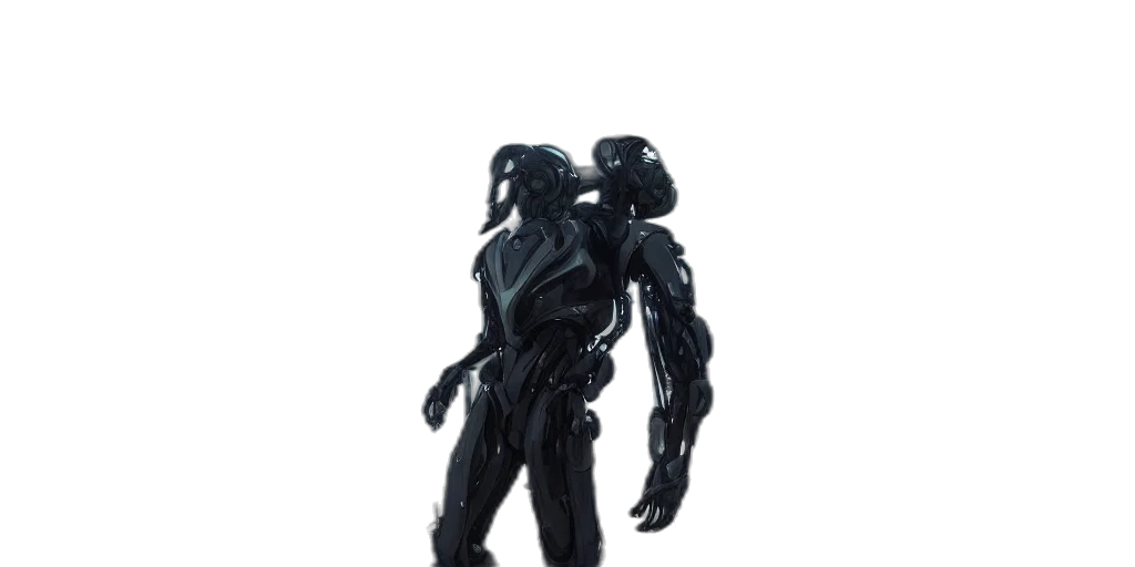 robot, creature, concept art, 3d render transparent PNG cut-out