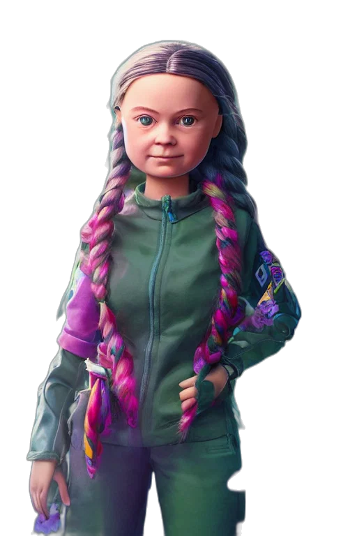 jacket, hair, face, dress transparent PNG cut-out