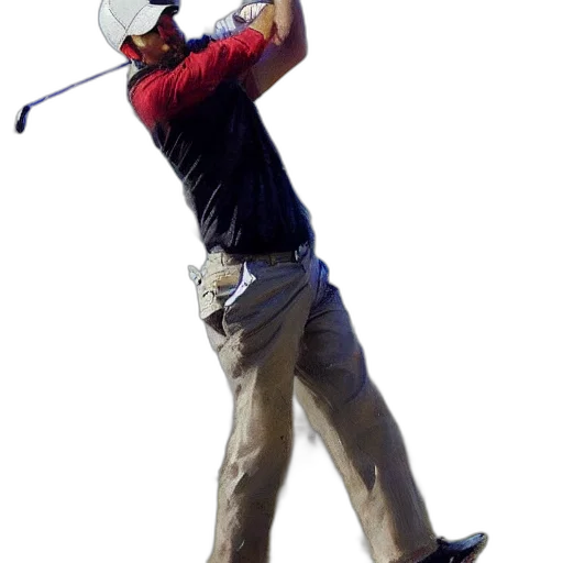 staff, photorealistic, random, golf transparent PNG cut-out