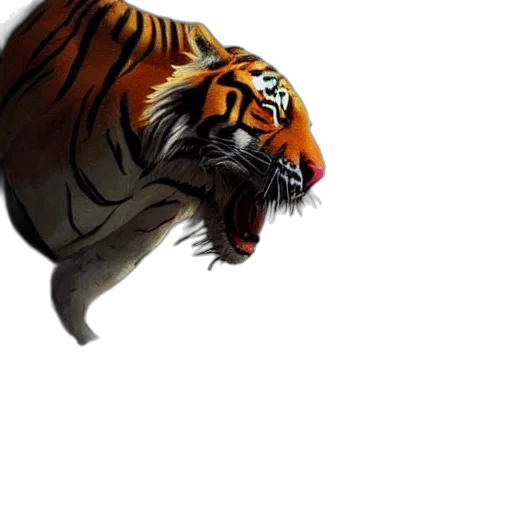 animal, creature, concept art, photorealistic transparent PNG cut-out