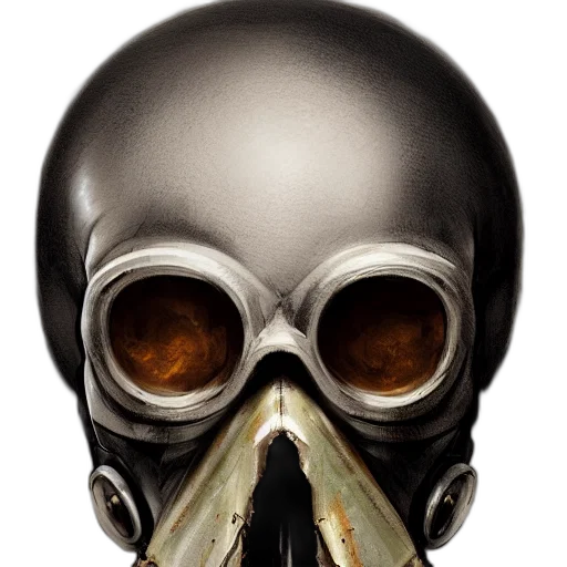 mask, face, photorealistic, concept art, 3d render, comic book art, portrait, painting transparent PNG cut-out