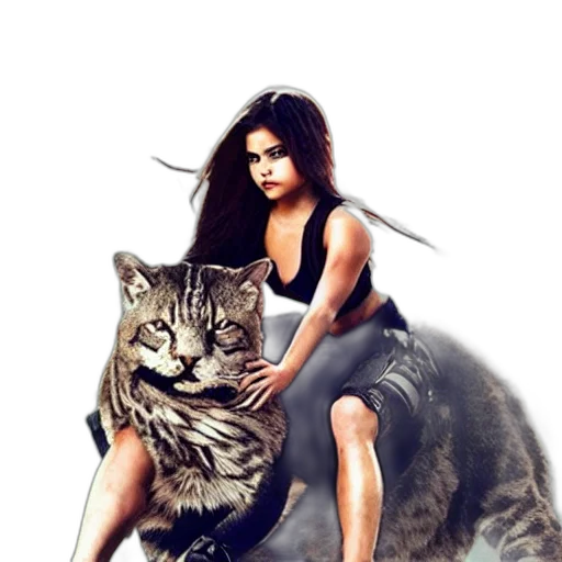 animal, fantasy art, photorealistic, comic book art transparent PNG cut-out