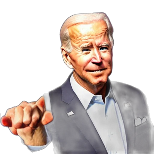 joe, biden, jojo, character transparent PNG cut-out