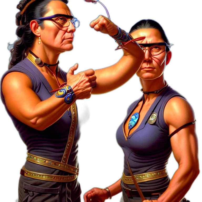 jewelry, staff, mask, concept art transparent PNG cut-out