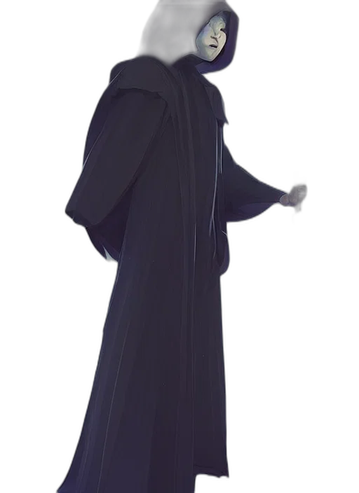 staff, jacket, dress, umbrella, concept art, 3d render, anime, fantasy art transparent PNG cut-out