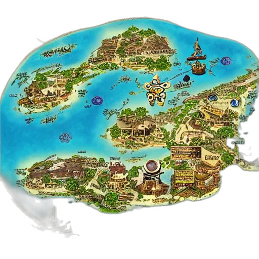 concept art, fantasy art, highly, detailed transparent PNG cut-out
