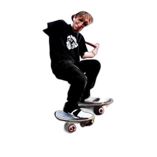 photorealistic, 3d render, concept art, tony, hawk, pro, beatboxer transparent PNG cut-out