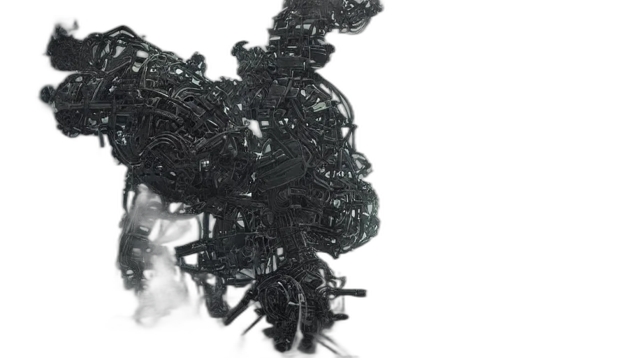 robot, hair, jewelry, crown transparent PNG cut-out