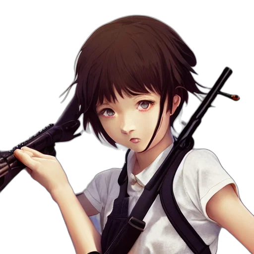 weapon, staff, hair, umbrella transparent PNG cut-out