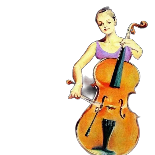 dress, staff, photorealistic, watercolor, concept art, cartoon, cello, violin transparent PNG cut-out