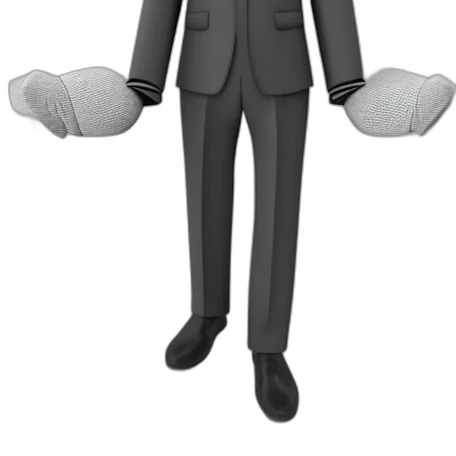 jacket, staff, robot, mask transparent PNG cut-out