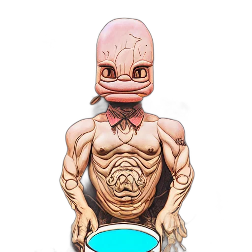 mask, creature, robot, face transparent PNG cut-out