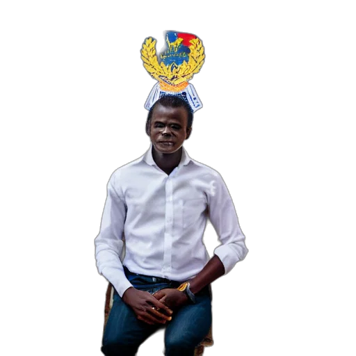 staff, crown, jacket, animal transparent PNG cut-out