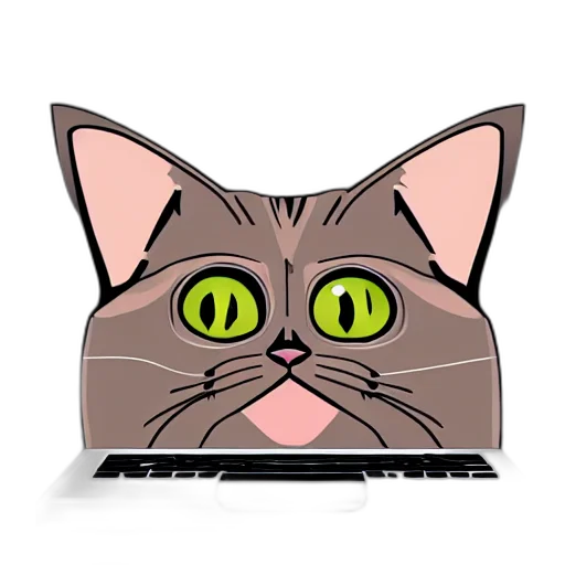staff, animal, cartoon, pixel art transparent PNG cut-out