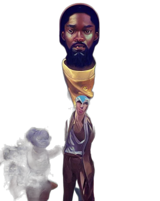 staff, sword, mask, face transparent PNG cut-out
