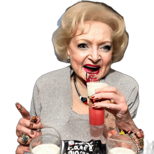 betty, white, drinking, claw, miley, cyrus transparent PNG cut-out