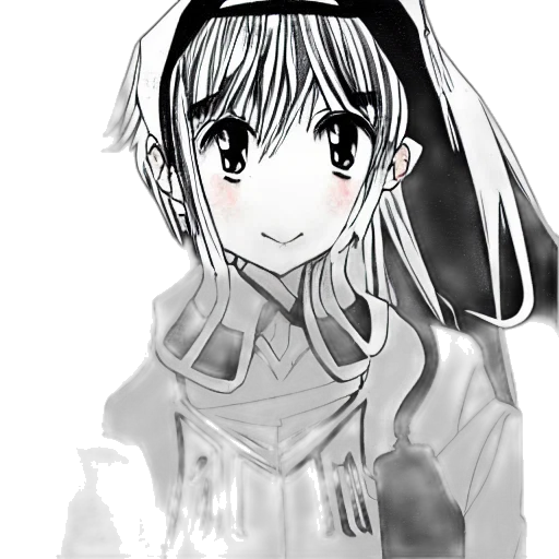 face, hat, jacket, staff transparent PNG cut-out