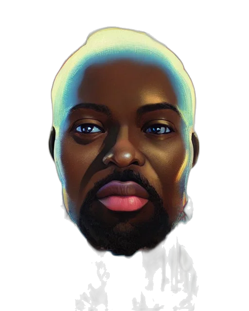 face, watercolor, photorealistic, concept art, cartoon, pastel, neon, stylish transparent PNG cut-out