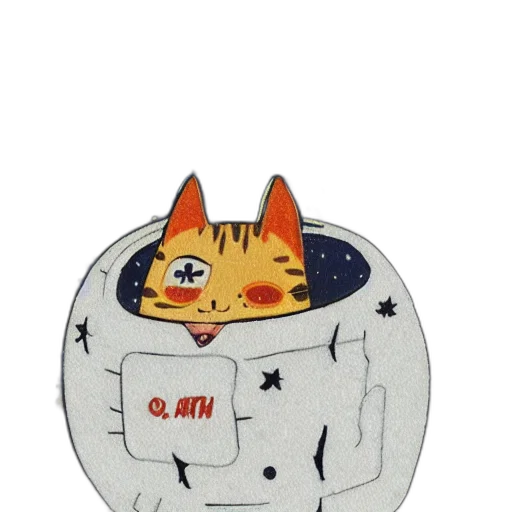 jacket, mask, staff, robot, watercolor, concept art, cartoon, pixel art transparent PNG cut-out