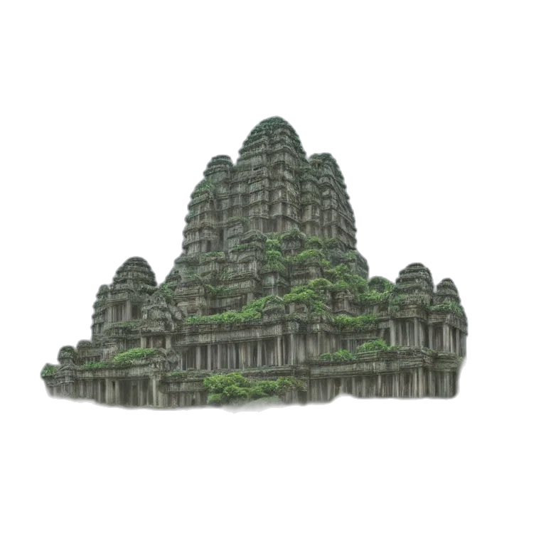 building, crown, concept art, 3d render transparent PNG cut-out