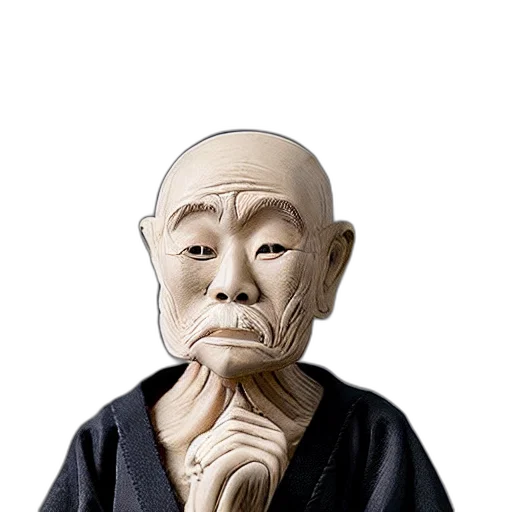 mask, face, staff, creature, photorealistic, 3d render, concept art, noctilux transparent PNG cut-out
