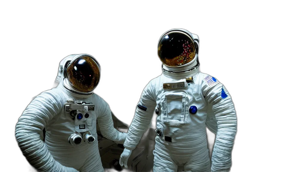 concept art, outer space, single, astronaut transparent PNG cut-out