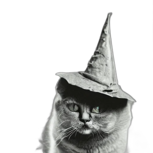 hat, staff, animal, crown, photorealistic, fantasy art, concept art, photograph transparent PNG cut-out