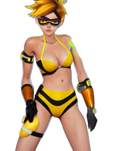 concept art, 3d render, comic book art, cyberpunk transparent PNG cut-out