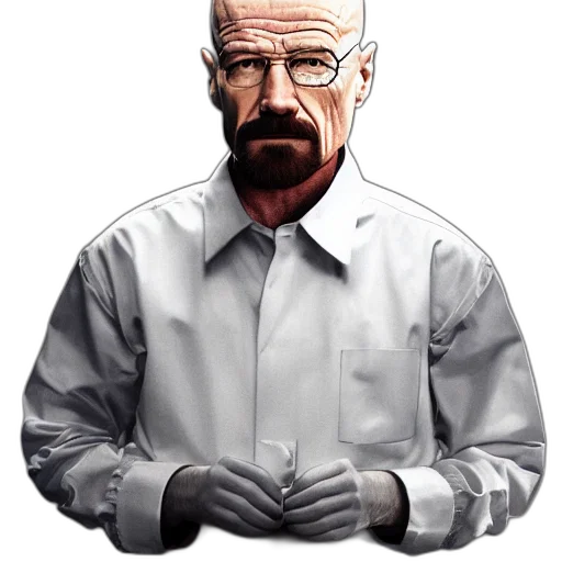 jacket, staff, face, robot transparent PNG cut-out