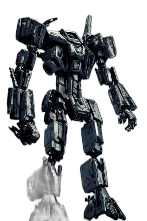 robot, weapon, concept art, 3d render, comic book art, pixel art, furture, boxing transparent PNG cut-out
