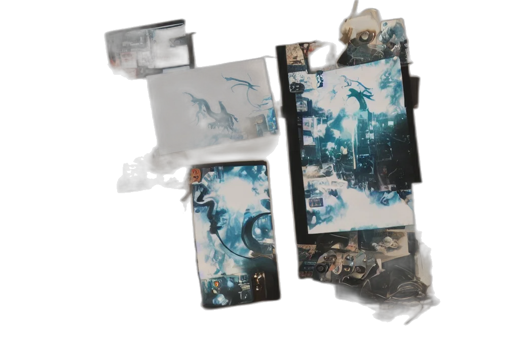 robot, weapon, jewelry, dragon, concept art, 3d render, photorealistic, cyberpunk transparent PNG cut-out