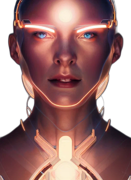 robot, face, jewelry, mask transparent PNG cut-out