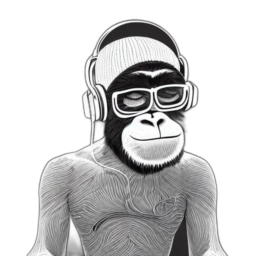 animal, mask, cartoon, comic book art transparent PNG cut-out