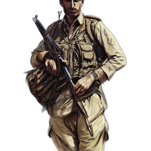staff, weapon, jacket, concept art transparent PNG cut-out