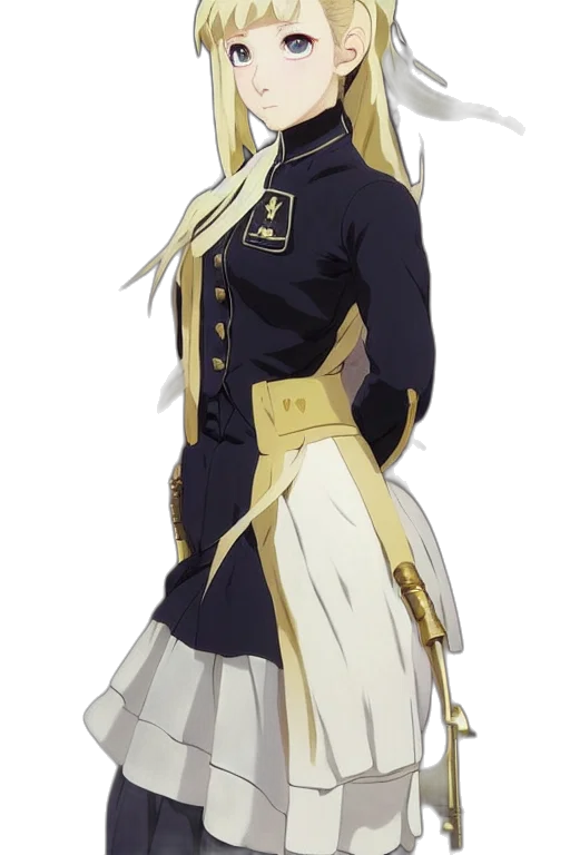 staff, dress, crown, jacket transparent PNG cut-out