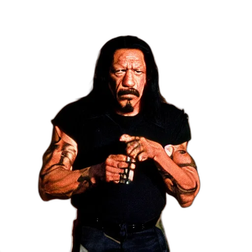 animal, hair, face, weapon transparent PNG cut-out
