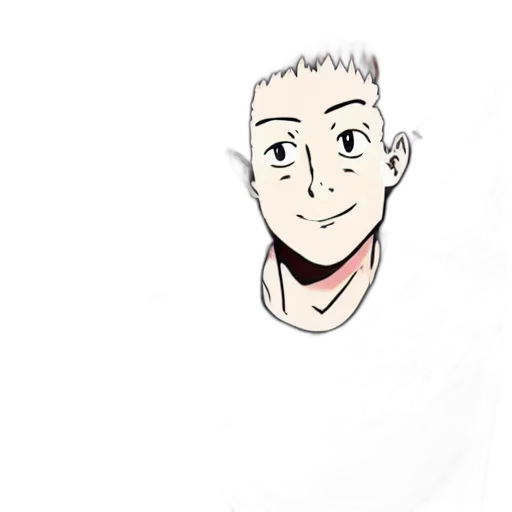 staff, face, creature, cartoon, concept art, anime, pixel art, monochrome transparent PNG cut-out