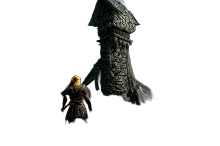 creature, hat, staff, dragon, concept art, 3d render, fantasy art, pixel art transparent PNG cut-out