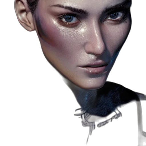 face, robot, mask, jewelry, photorealistic, concept art, cyberpunk, fantasy art transparent PNG cut-out