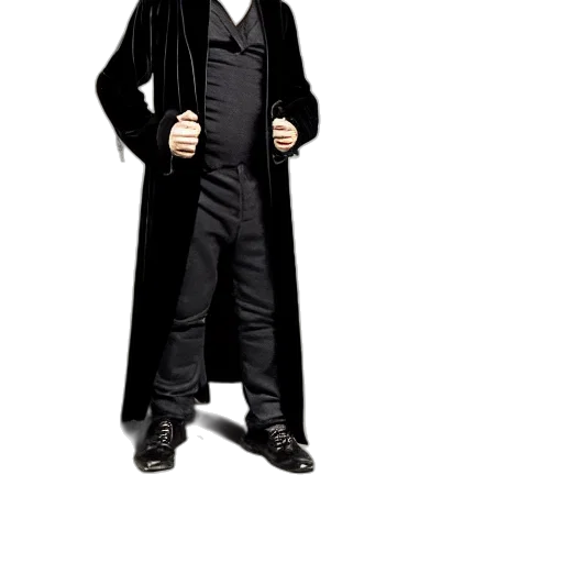 jacket, staff, concept art, 3d render transparent PNG cut-out