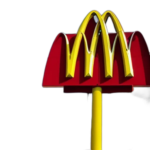 food, crown, hat, weapon, 3d render, photorealistic, concept art, mcdonalds transparent PNG cut-out