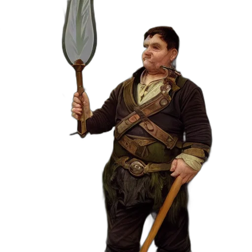 staff, sword, weapon, umbrella, concept art, fantasy art, pixel art, 3d render transparent PNG cut-out
