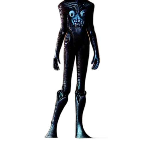 robot, mask, creature, jacket, concept art, 3d render, cyberpunk, comic book art transparent PNG cut-out