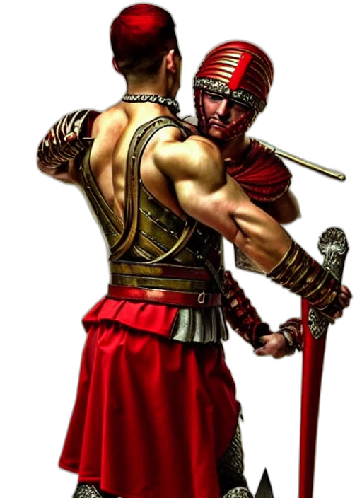 sword, staff, weapon, concept art, fantasy art, photorealistic, comic book art, red transparent PNG cut-out