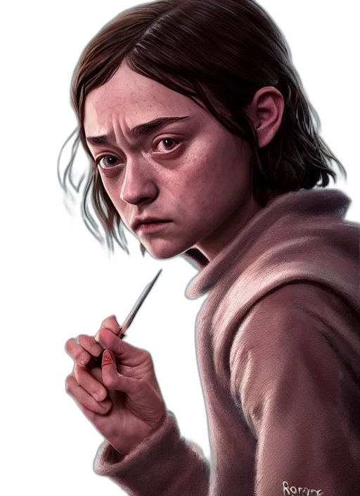 face, staff, jacket, creature, concept art, fantasy art, comic book art, photorealistic transparent PNG cut-out