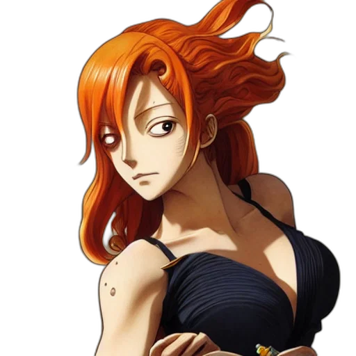 dress, jewelry, staff, face transparent PNG cut-out