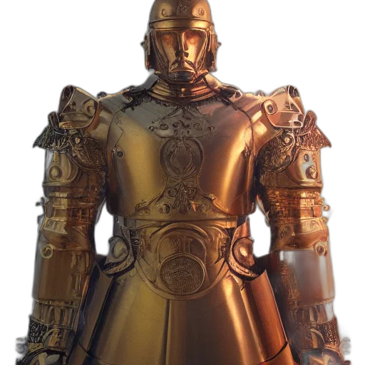 robot, sword, weapon, staff transparent PNG cut-out